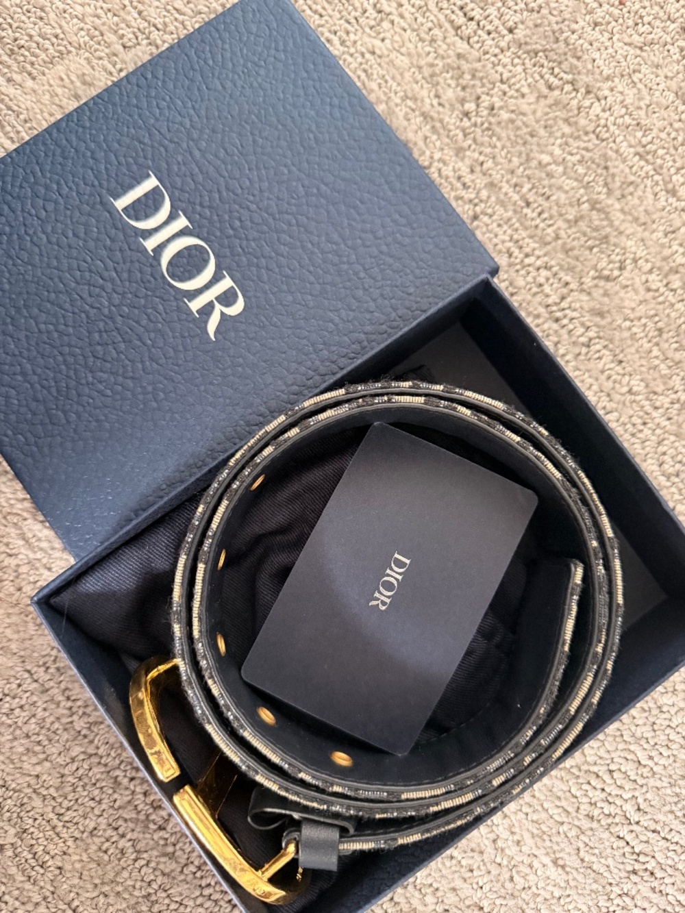 dior reversible belt